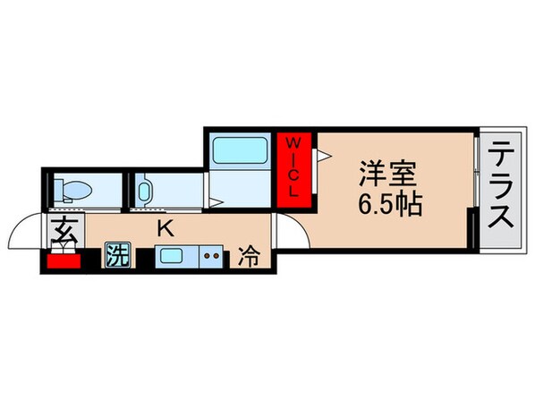 レクシア六町の物件間取画像